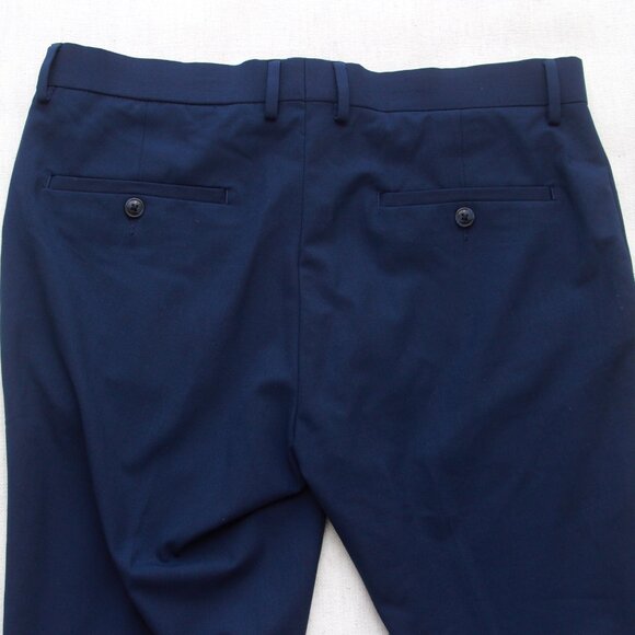 Kenneth‎ Cole Reaction Men's Dress Pants Blue 34Wx32L E02119 - Picture 6 of 9
